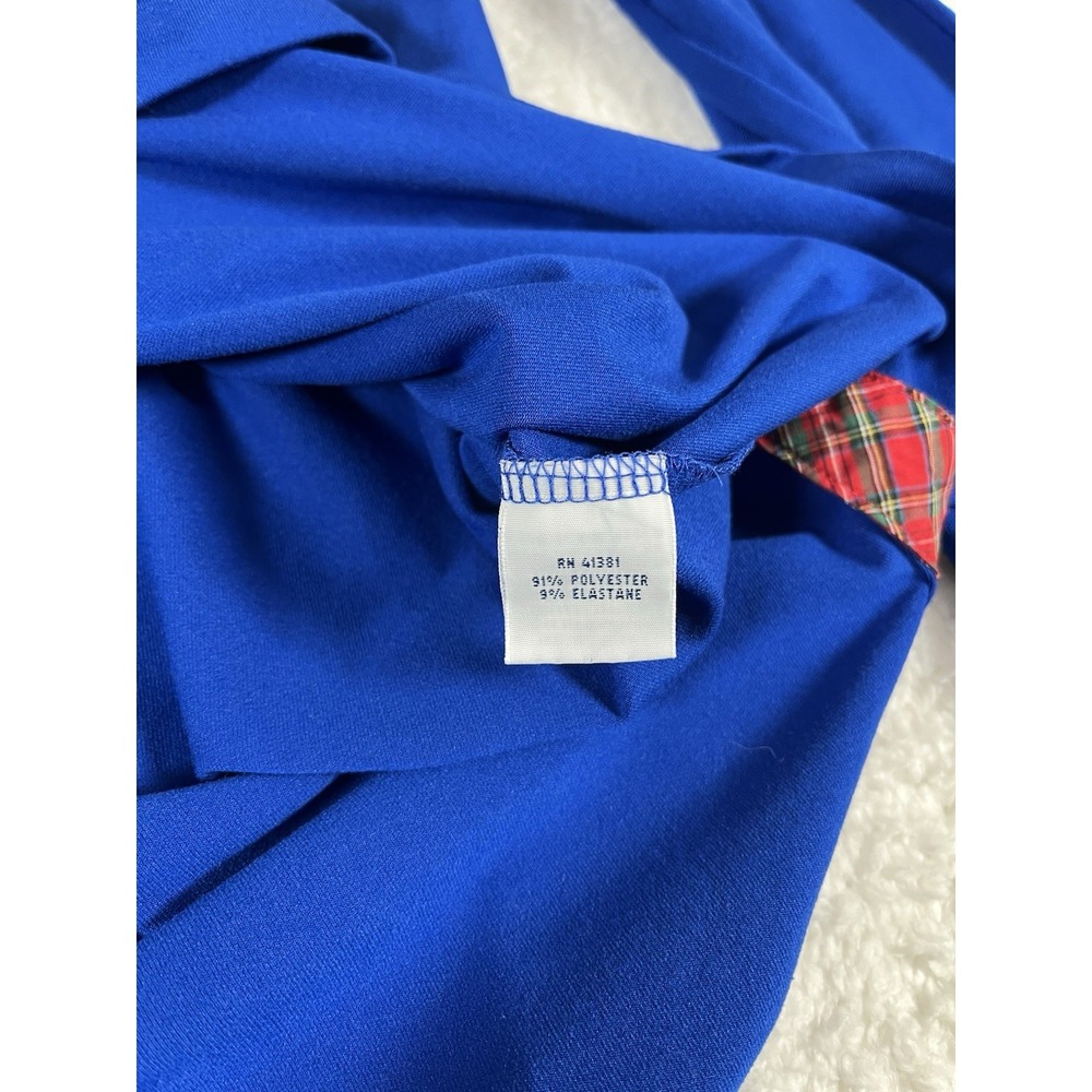 Polo Golf Ralph Lauren Royal Blue Performance Long Sleeve Golf Polo Men's XL - Picture 8 of 10